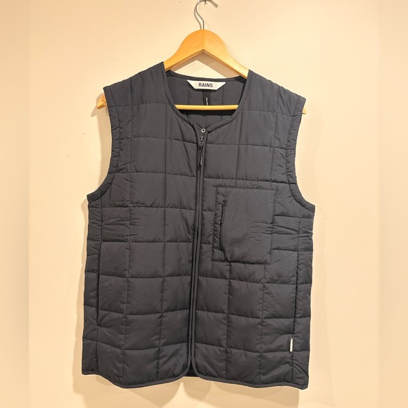 Rains Liner Vest - Navy - Picture 4 of 5